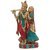 Creative Crafts Brass Metal Lord Radha Krishna Hindu God Statue With Stone Work Home Decorative Handicraft Gift - 4.5 X 2 X 8 In, Matte