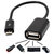 Combo Pack 4 in 1 Mobile Data Cable, OTG Cable, Aux and Card Reader