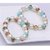 YouBella Presents L'amore Collection Pearl Studded Crystal Jewellery Bangle Bracelet for Girls and Women
