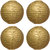Skycandle Gold Paper Lantern Pack Of 4