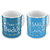 Emotional Printed Quotes Mugs Pair For Brothers 700