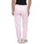Brink Pink Cotton Solid Pyjama For Women