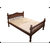 traditional wooden cot