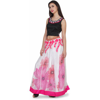 Buy Janasya Women S White Embroidered Net Lehenga Online 677 From Shopclues Pioneers in the industry, we offer designer lehenga choli, ladies exclusive lehenga, net lehenga with embroidered choli, fancy lehenga choli and latest lehenga choli from india. shopclues