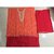 RapidDukan Un-Stitched Red Color Straight Salwar Suit Dupatta MaterialSF803