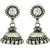 Silver Earring With White Stone by Sparkling Jewellery