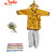 Indo More Pankhi Designe Kurta Dhoti Full Dress For Kids (Peacock feature,flute and Crown)