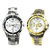 combo Rosara watches for Men Golden  silver