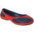 Action Women's Blue & Red Smart Casuals Shoes