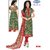 Renuka Women's Unstitched Synthetic Cotton Dress Material Green/Red 4603