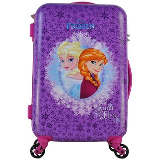 Buy Disney Gamme Frozen Anna And Elsa Kids Luggage Trolley Bags Online