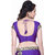 Leeps Prints Purple Jacquard Embroidered Saree With Blouse