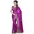 Leeps Prints Pink Jacquard Embroidered Saree With Blouse