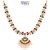 Sukkhi GreenRed Alloy Gold Plated Necklace Set For Women