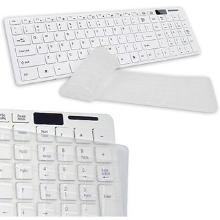 Buy Terabyte Ultra-Thin Multimedia Wireless Keyboard Mouse Combo 2.4 ...