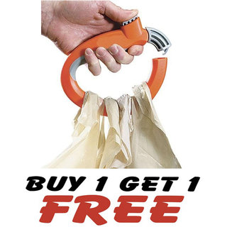 Buy 1 Get 1 Free Trip Grip Handle Carry Multiple Bags Without Hand Strain Locking Holder - B1G1ONTGP