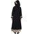 Astron India Abaya Double Layer With Printed Satin Boarder
