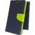 Wallet Mercury Flip Cover for Sony Xperia Z5 (BLUE)