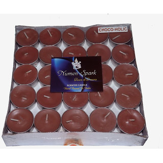 CHOCOHOLIC TEA-LIGHT CANDLE(Pack Of 50)