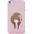 ifasho Girl  with Flower in Hair Back Case Cover for   5