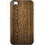 ifasho Brown Wooden Pattern Back Case Cover for   5