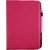Emartbuy BQ Aquaris M10 Tablet 10.1 Inch PC Universal ( 9 - 10 Inch ) Dark Hot Pink Padded 360 Degree Rotating Stand Folio Wallet Case Cover + Stylus
