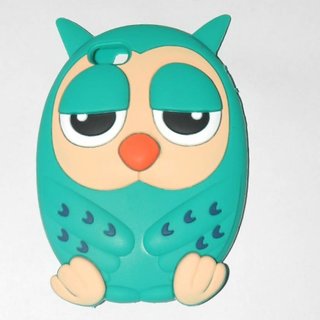 Buy 3D Cartoon Silicone Ullu Back Cover for 55s (Green) Online @ ₹478 from  ShopClues