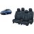 Honda Amaze PU Leatherite Car Seat Cover- PU0027