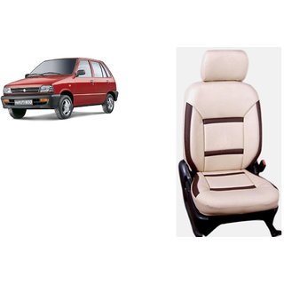 Buy Maruti 800 PU Leatherite Car Seat Cover PU0015 Online