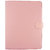 Emartbuy 3Q RC7802F 7.85 Inch Tablet PC Tablet 7 Inch Universal Range Baby Pink Plain Multi Angle Executive Folio Wallet Case Cover With Card Slots + Stylus