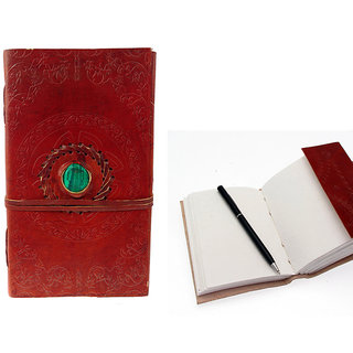 Handmade Dark Buffalo Leather Diary Journals Notebook,Diary,Lokta Paper Diary