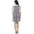 Tara Lifestyle Women's Fit and Flare Multi-colored Midi Dress for women-1007
