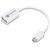 MicroUSB to Standard USB 2.0 OTG On The Go OTG Cable for iBall 3GQ1035(White)