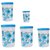 Stylobby - 1000 ml, 1000 ml, 1200 ml, 1100 ml, 250 ml, Storage Container  (Pack of 5, Blue)