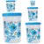 Stylobby - 2000 ml, 1500 ml, 1100 ml, 500 ml, 250 ml, Storage Container  (Pack of 5, Blue)