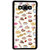 ifasho Animated food pattern Back Case Cover for Samsung Galaxy A8