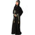 Astron India Abaya with Scarf Umbrella Style with Embroidery and Diamond Work.