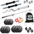 GB 22 Kg Home Gym Set Package with 4 Rods + Gym Bag + Rope + Locks