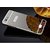 Oppo Neo 5 Case Cover, Luxury Metal Bumper +  Acrylic Mirror Back Cover Case For Oppo Neo 5 - Black