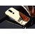 Motorola Moto G4 Plus Case Cover, Luxury Metal Bumper +  Acrylic Mirror Back Cover Case For Motorola Moto G4 Plus - Gold