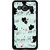 ifasho Animated Pattern design black and white music symbols and cats Back Case Cover for Samsung Galaxy Core 2 G355H