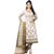 Trendz Apparels Off-White Poly cotton Casual Wear Un-Stitched Dress Material