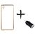 Meephone Back Cover for LENOVO A7000 (GOLDEN) With Car Adapter