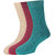 Calzini Mojeme Men's Casual Calf Cotton Socks Pack of 3 Pair