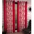 iLiv Kolaveri Pink Designer Eyelet Long Door curtain - 9feet