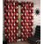 iLiv Box Maroon Designer Eyelet Long Door Curtain - 9feet set of 2