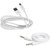 Combo of Micro USB Data Sync and Charging Cable and High Quality Flat Stereo AUX Cable, 3.5mm Male to 3.5mm Male Cable for HTC Desire 210 dual sim