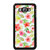 ifasho Animated Pattern mander flower with leaves Back Case Cover for Samsung Galaxy J1 (2016 Edition)