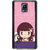 ifasho Cute Baby Back Case Cover for Samsung Galaxy Note 4