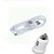 Combo of Bullet Car Charger and Micro USB Data Sync and Charging Cable forTOYOTA ETIOS VD (White)